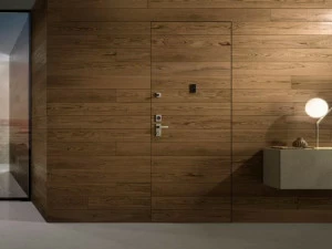 GAROFOLI Бронированная деревянная входная дверь заподлицо со стеной