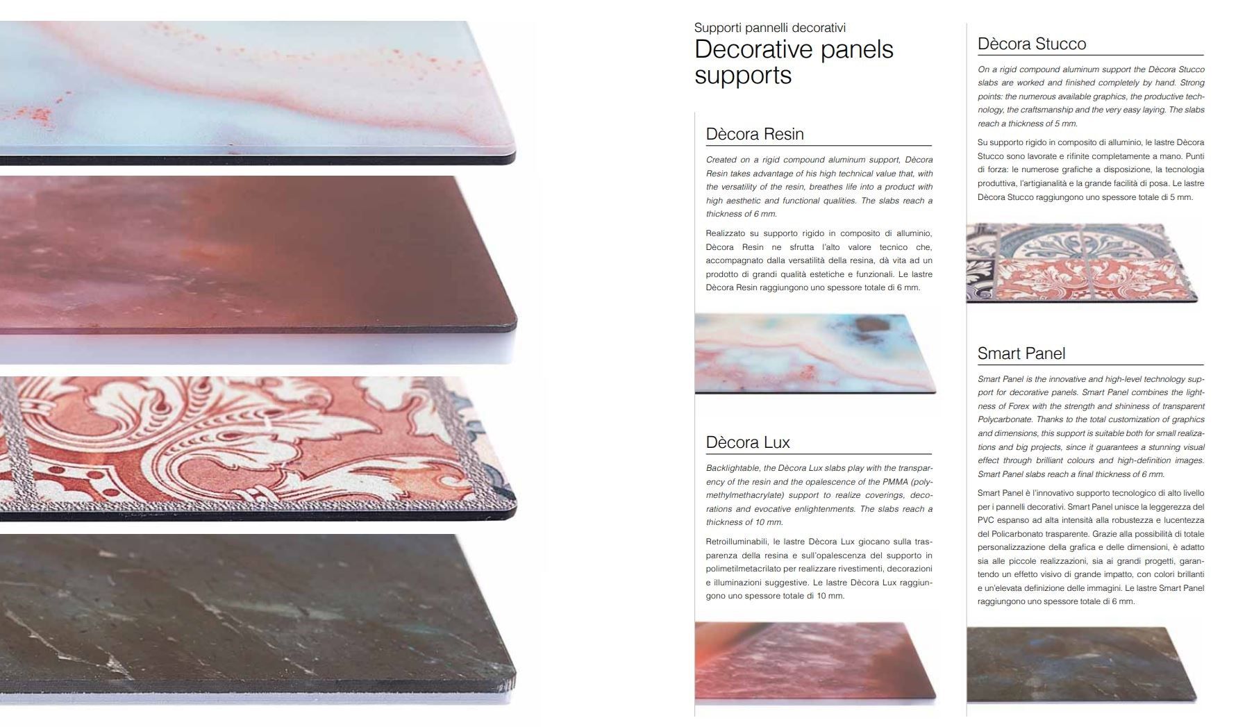 Декоративная панель из алюминия, стекла или ПММА Tecnografica драгоценные камни ARCH-00022043 - Вид №3