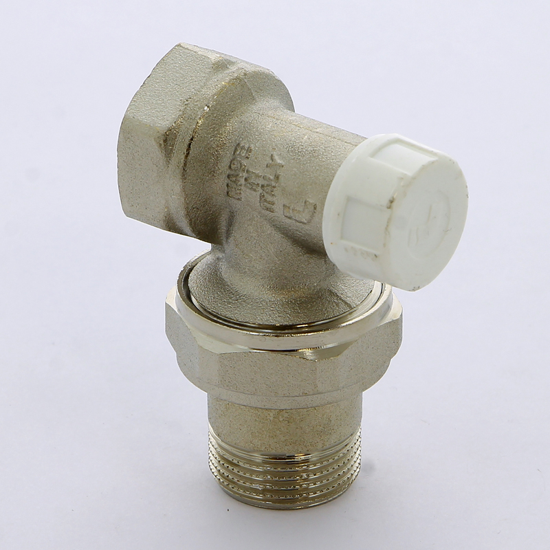 Вентиль НВ угловой для радиаторов обратный с разъемным соединением ITAP 3/4" 39634 - Вид №2