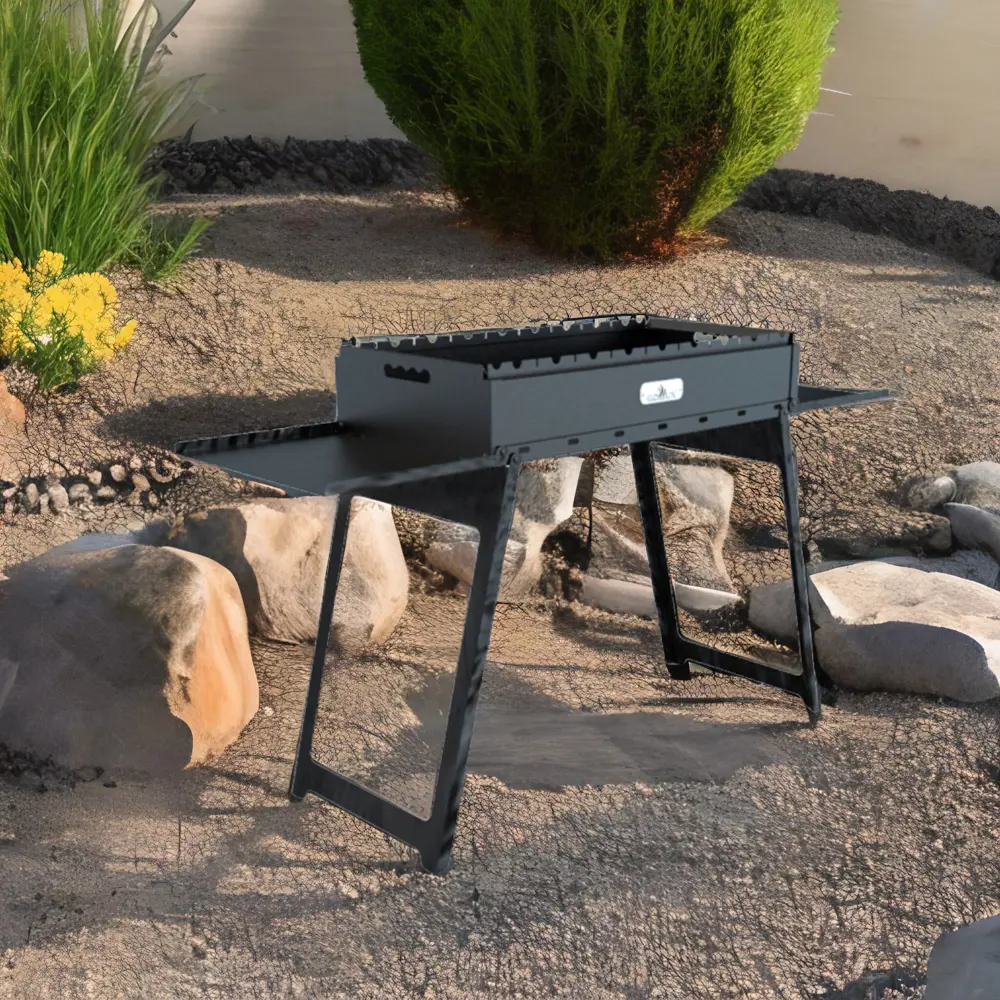 Мангал складной XL 35x42x36 см сталь Santreyd STLM-2065324 - Вид №4