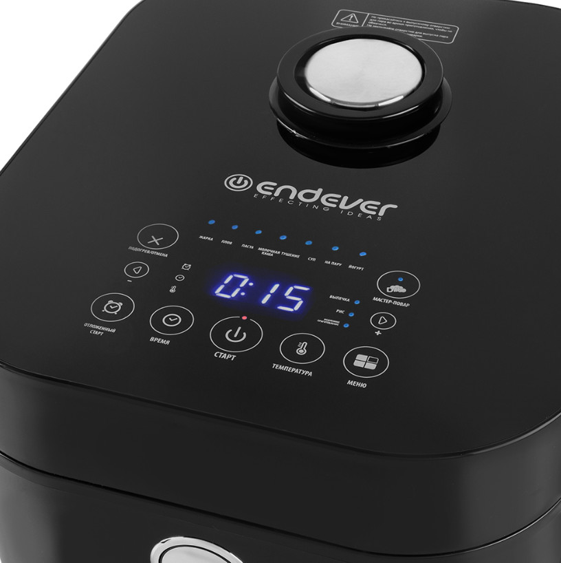 9087276 Мультиварка Endever Vita-127 черный STDN-0077250 - Вид №4