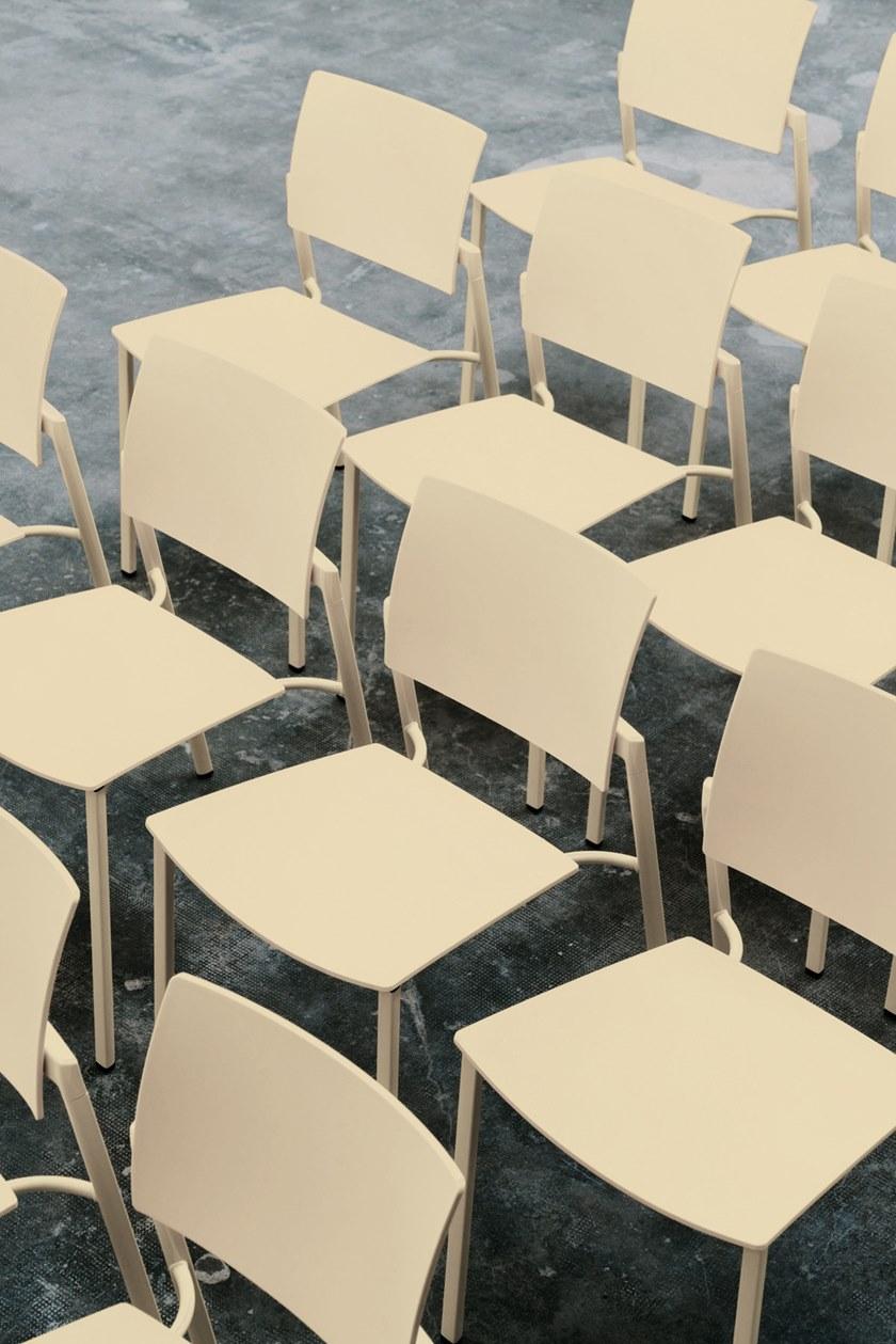 ENEA Штабелируемое кожаное кресло Bio sun-id-1386862 - Вид №2