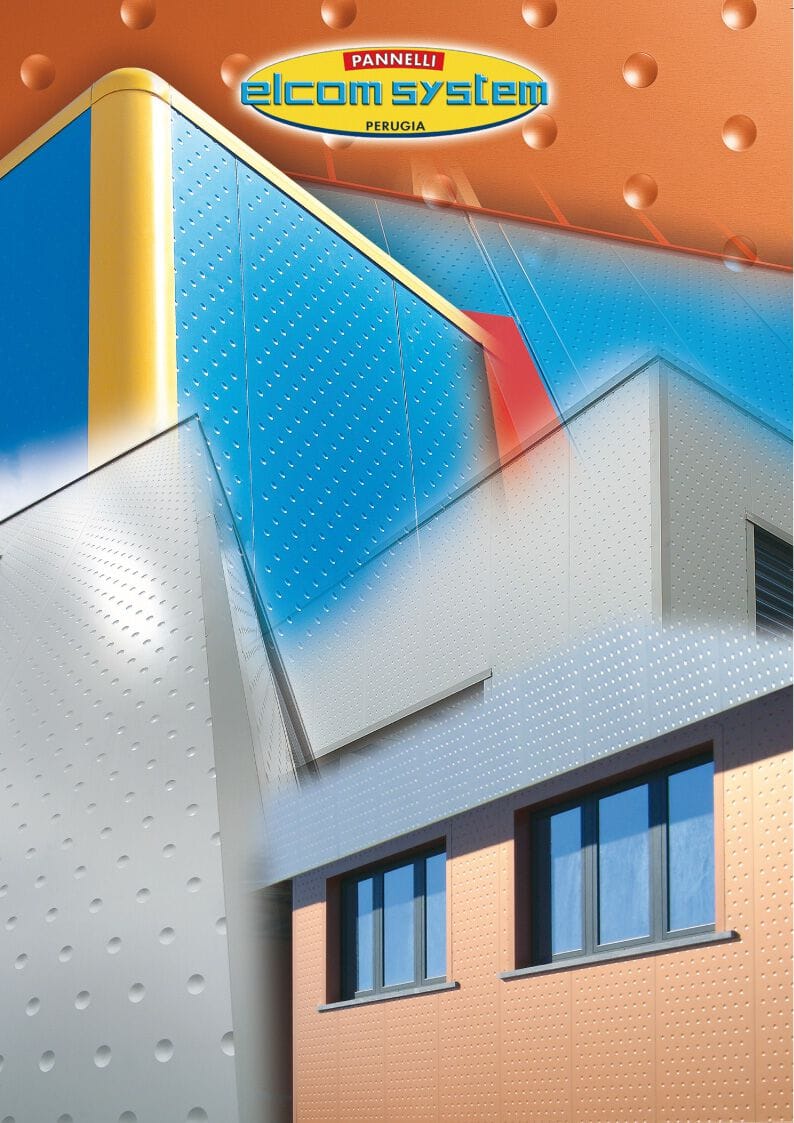 Изолированная металлическая панель для фасада ELCOM SYSTEM ТЕРМОПАРЕТЫ® ARCH-00063678 - Вид №134