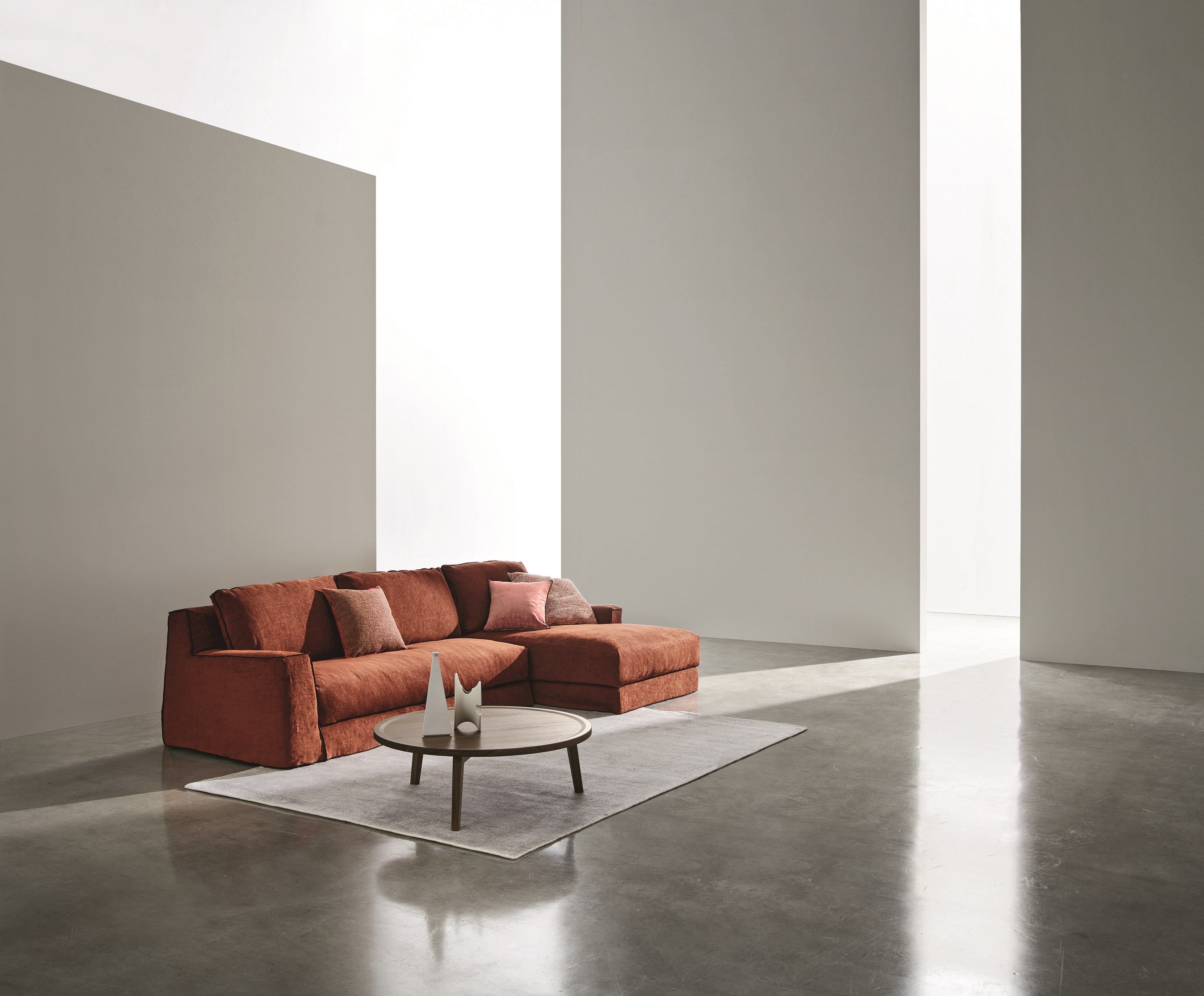 Съемный диван с полуостровом Gervasoni Loll ARCH-00082814 - Вид №4