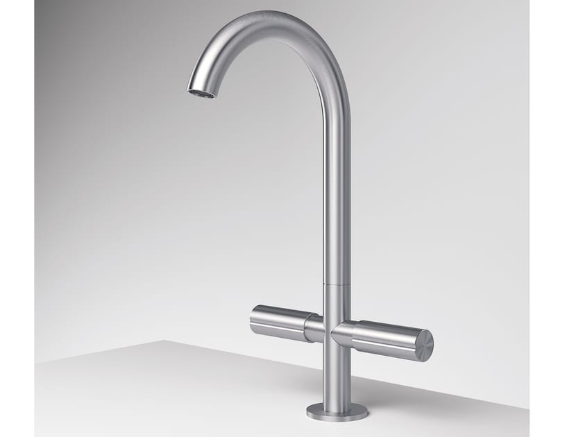 Смеситель для кухни из нержавеющей стали с одним отверстием Zazzeri Z316 ARCH-00089788