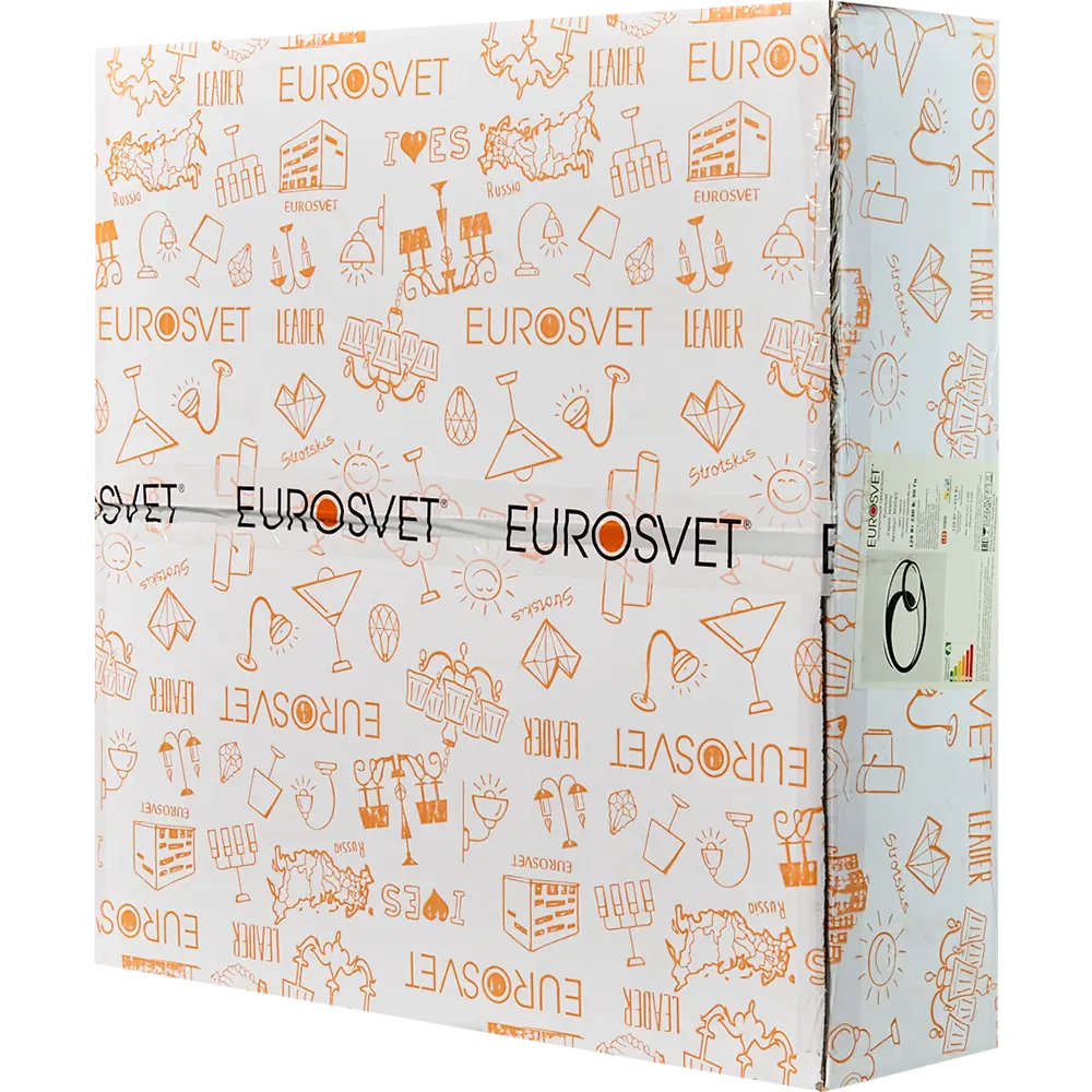Светильник потолочный светодиодный Eurosvet Jeremy 90254/1 с пультом управления, 17 м², регулируемый белый свет, цвет черный 82872413 STLM-2039759  - Вид №8