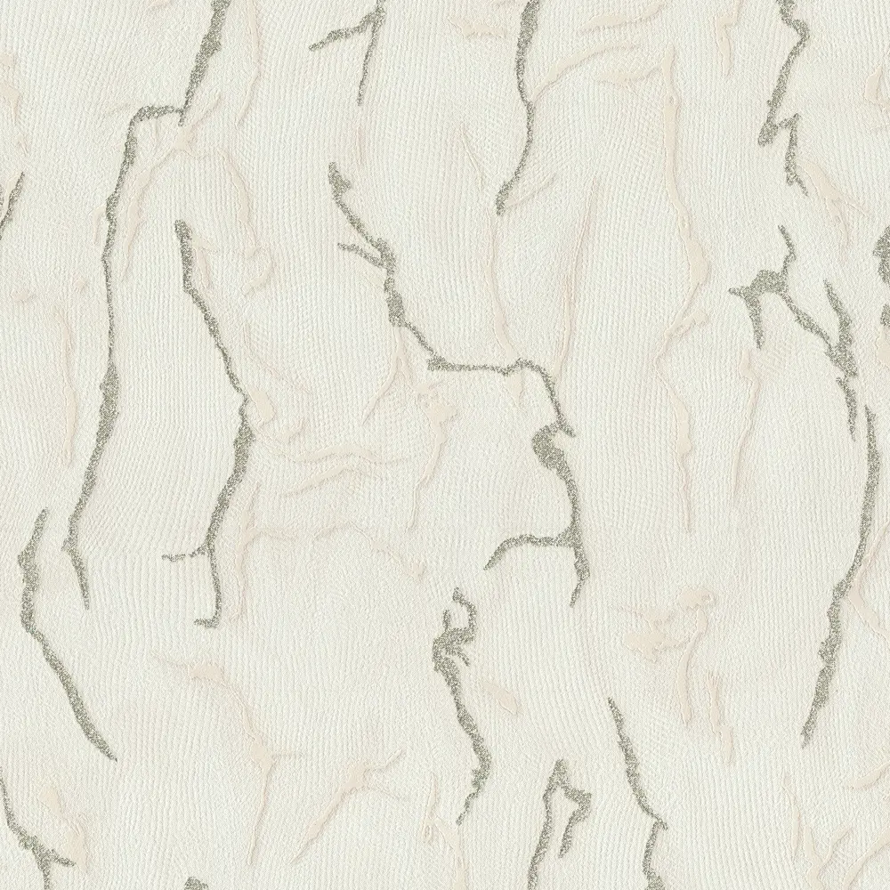 Обои флизелиновые Московская обойная фабрика Мирелла бело-золотистые 1.06 м STLM-2175453 - Вид №1