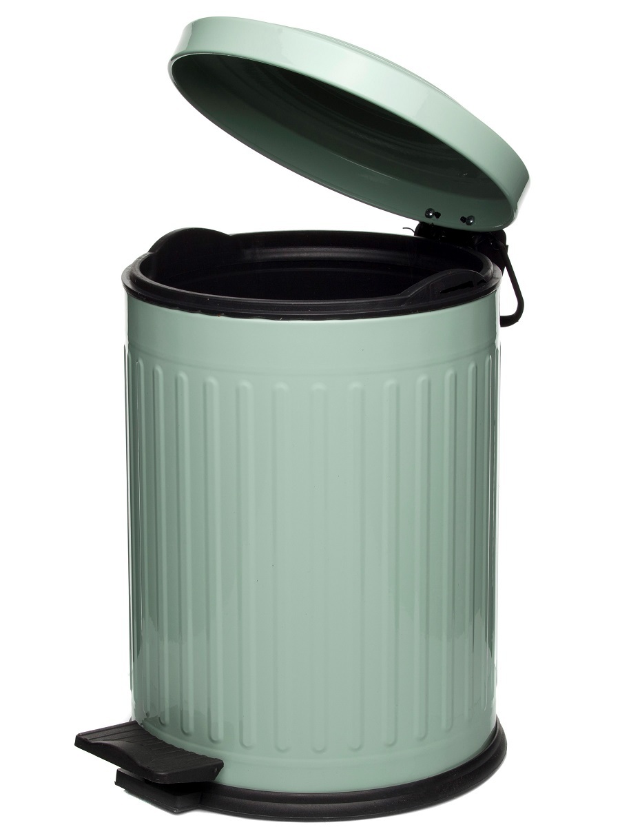 Вёдра с педалью и крышкой Apus 12L Mint NAVAKO 11015 - Вид №1