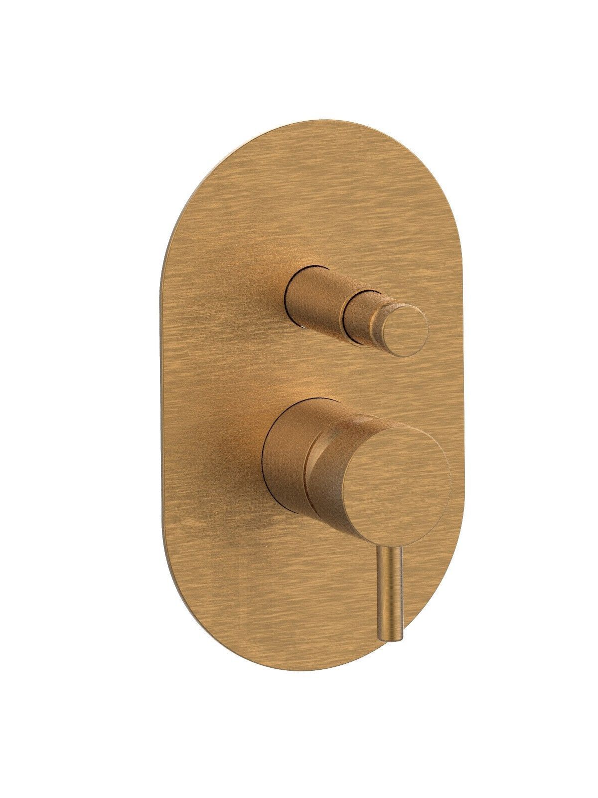 Встраиваемый смеситель для душа с переключателем Rubinetterie Frattini Pepe XL ARCH-00140415 - Вид №15