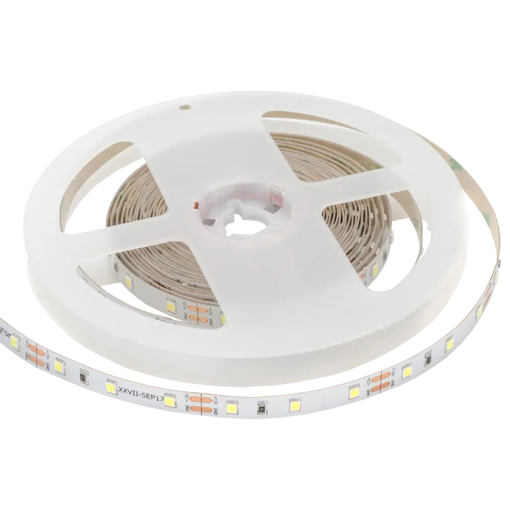 Светодиодная лента SMD 3528 60 диод/280 Лм/4.8 Вт/м 12 В IP23 5 м холодный белый свет 13773344 STLM-2026850 APEYRON 