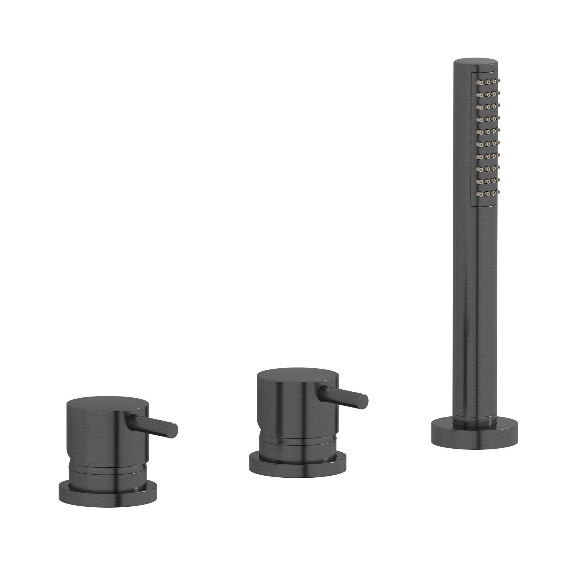 Смеситель для ванны с 3 отверстиями и ручным душем IB Milano Torino ARCH-00071984 - Вид №3