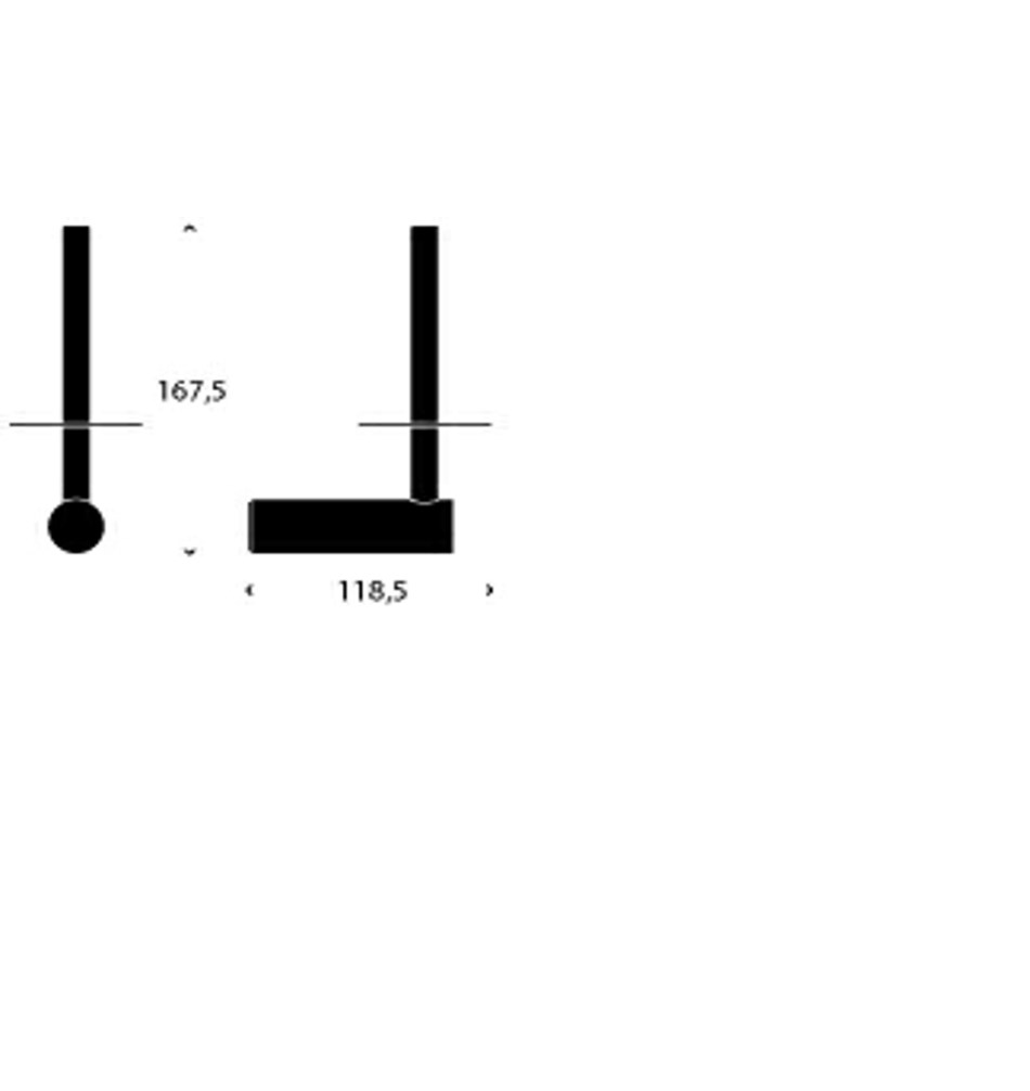 FROST Держатель туалетной бумаги 2 » белый Нержавеющая сталь Белый N1912-W  - Вид №1