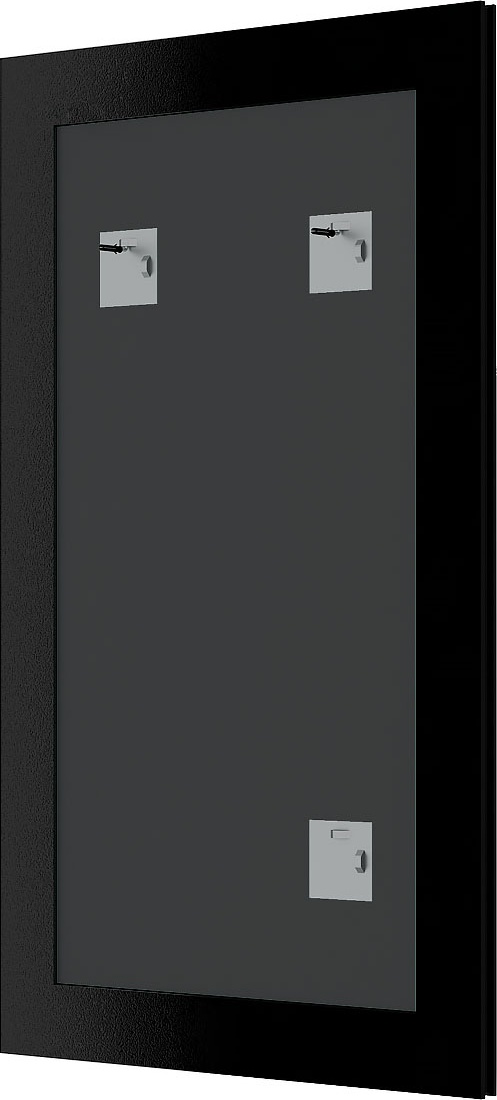 BY 3342 Зеркало в багетной раме - чеканка золотая 90 mm EVOFORM Definite - Вид №1