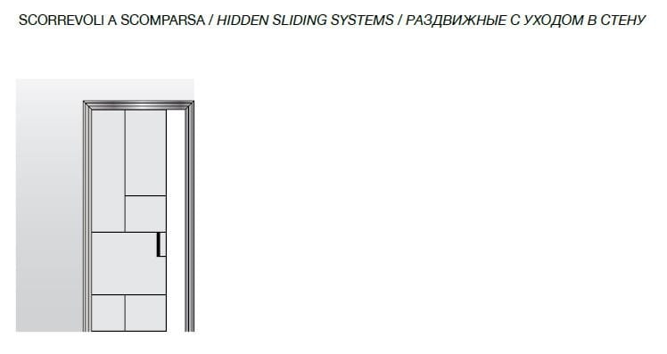 Раздвижные двери из закаленного стекла Longhi Aluminiun Chic-Doors ARCH-00008794 - Вид №4
