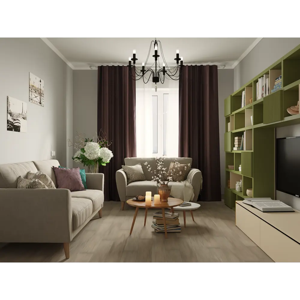 Подушка декоративная «Sarov», 40х40 см, текстура рогожка SEASONS STLM-2145188 - Вид №4