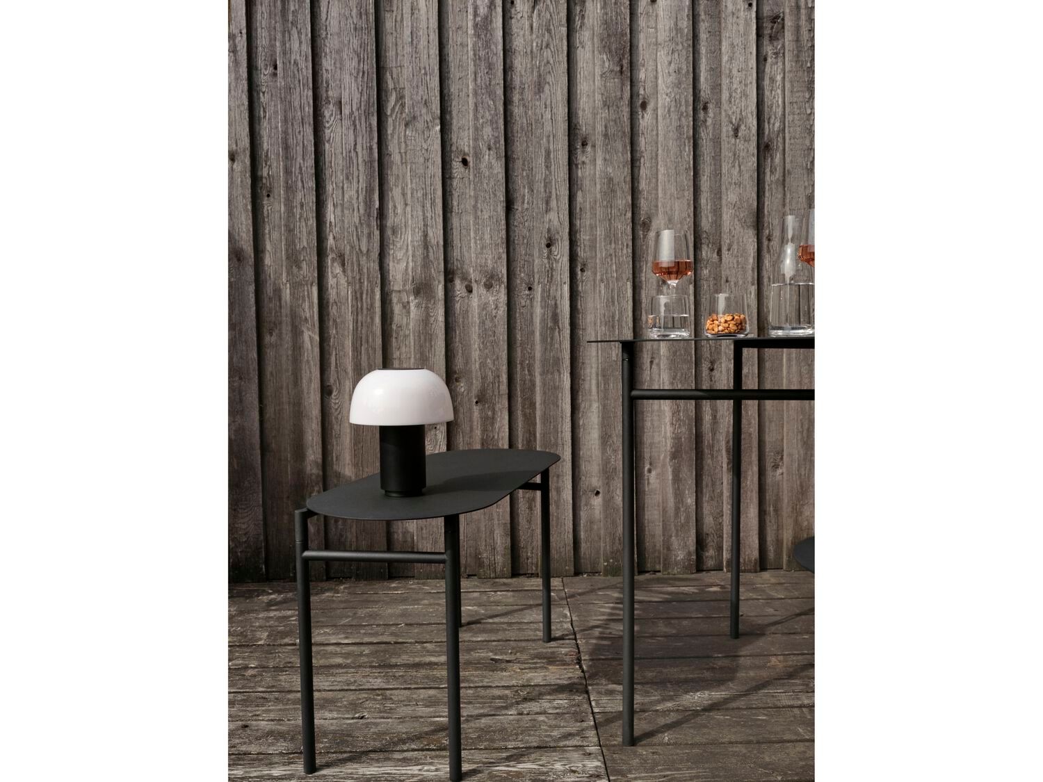 Стальная садовая скамейка с порошковым покрытием ZONE DENMARK диск ARCH-00131371 - Вид №7