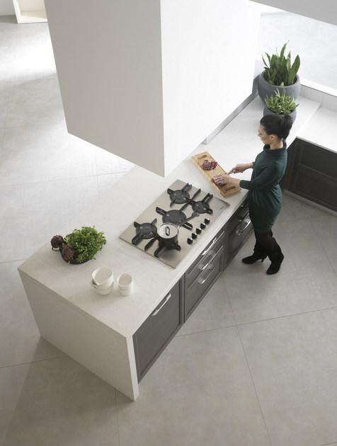 Floritelli Cucine Встроенная кухня Laminam® с полуостровом Free sun-id-1474521 - Вид №2