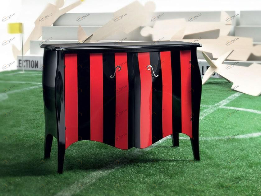 Modenese Gastone Буфет лакированный с распашными дверцами Football Art. 2