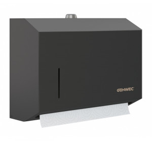 GW04 01 04 02B Genwec Дозатор мыла вертикальный 1100мл нержавеющая сталь 304 глянец, клапаны АБС
