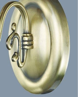 Бра металлическое бронзовое "Паяти" W17001/1AB LUMIEN HALL СВЕЧА 00-3929736 Бронза  - Вид №2