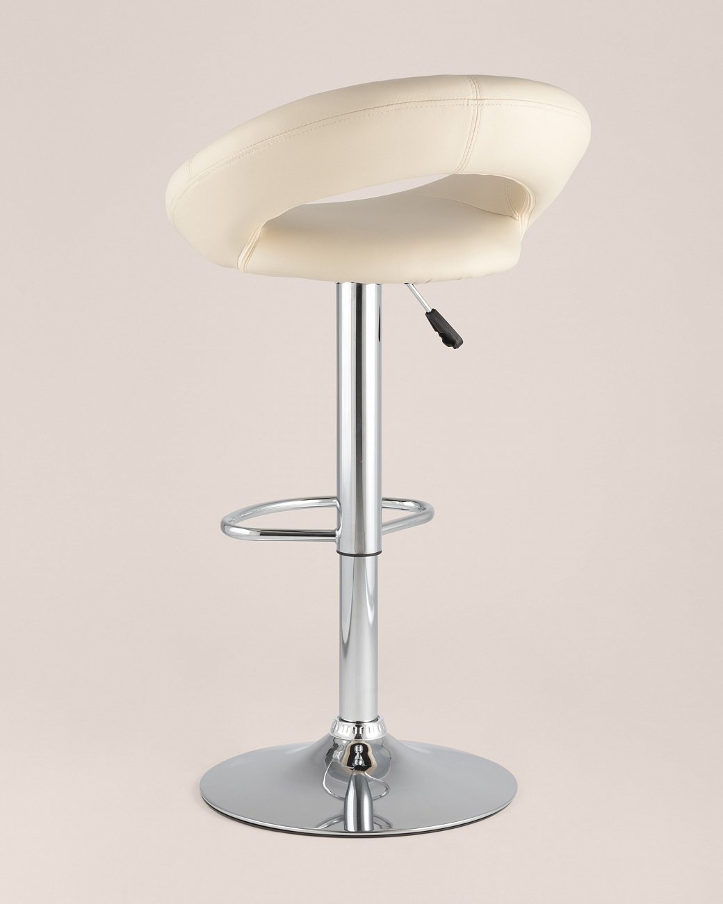 Стул барный со спинкой бежевый из экокожи "Купер" STOOL GROUP  00-3945957 Бежевый  - Вид №4