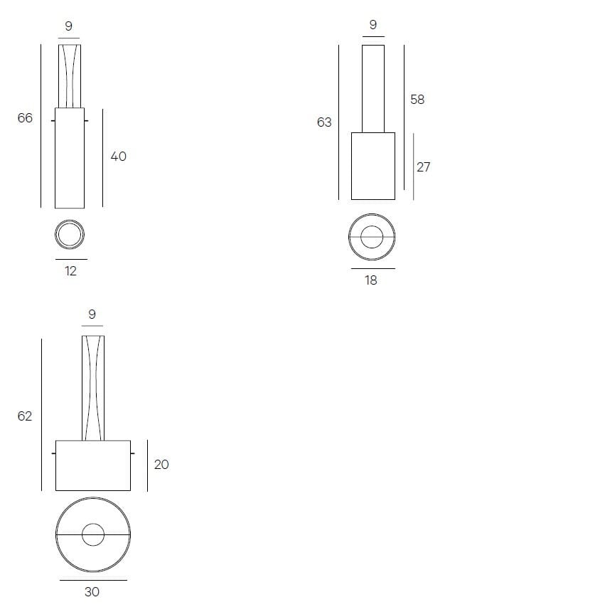 Светодиодная подвесная лампа из смолы Henge Ghost ARCH-00117920 - Вид №2