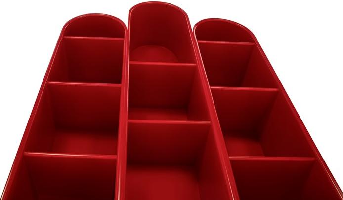 Scarlet Splendour Книжный шкаф отдельно стоящий модульный Vanilla noir sun-id-1358772 - Вид №6