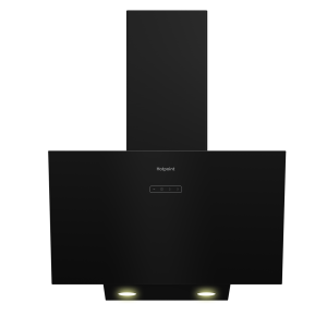 9106743 Вытяжка наклонная Hotpoint HPHV 63LT BL черный/черный