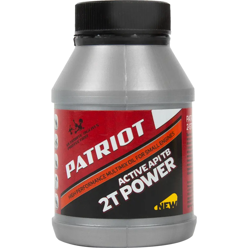 Моторное масло Patriot Power Active 2Т для садовой техники и мотоциклов 83746311 STLM-0044380