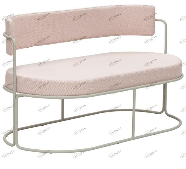 iSimar Садовая скамейка из ткани со стальной конструкцией Paradiso 8129 / 8127