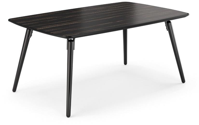 PRADDY Прямоугольный деревянный обеденный стол Hyde Tr039 - Вид №1