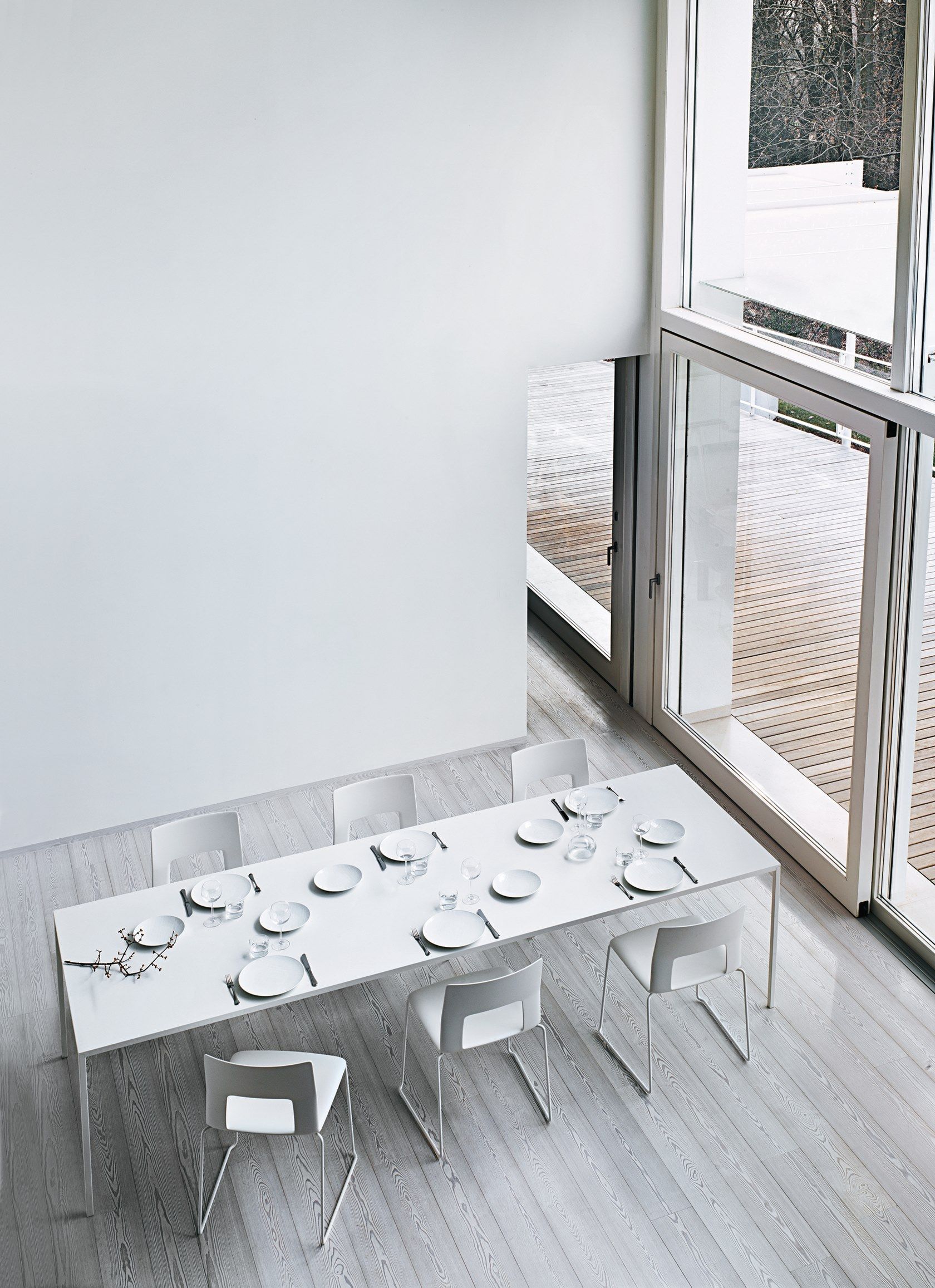 Прямоугольный обеденный стол из композитного материала Desalto 25 ARCH-00003491 - Вид №3