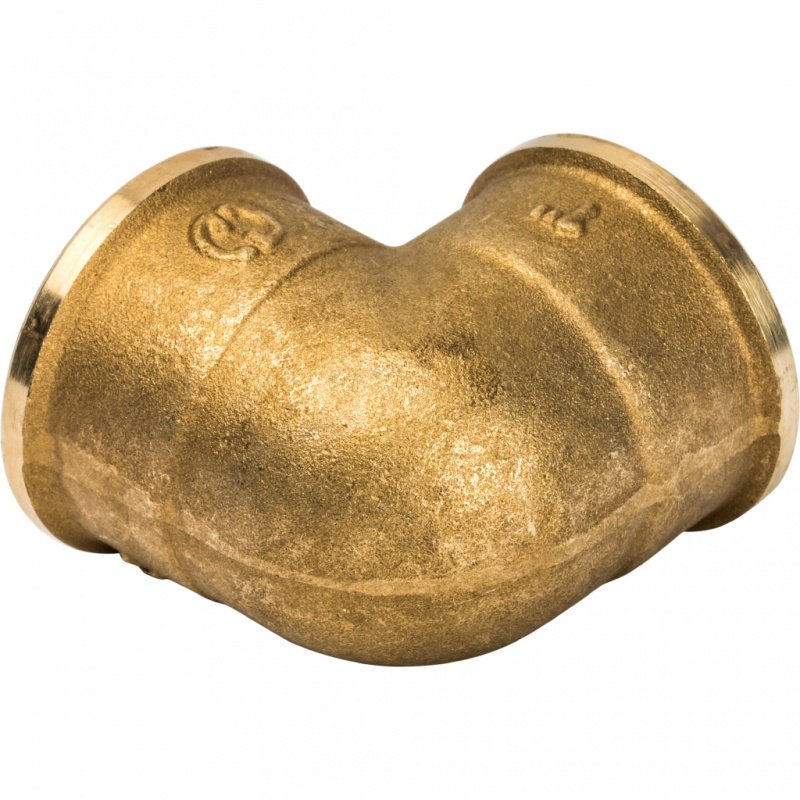 Угольник ВР 1" латунь STOUT SFT0013000001 - Вид №2