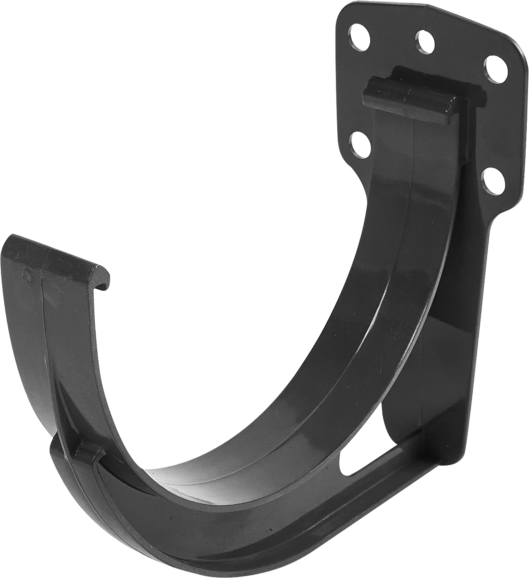 84802177 Кронштейн желоба ПВХ Dacha 120 мм 131.5 мм цвет серый STLM-0055335 DÖCKE 