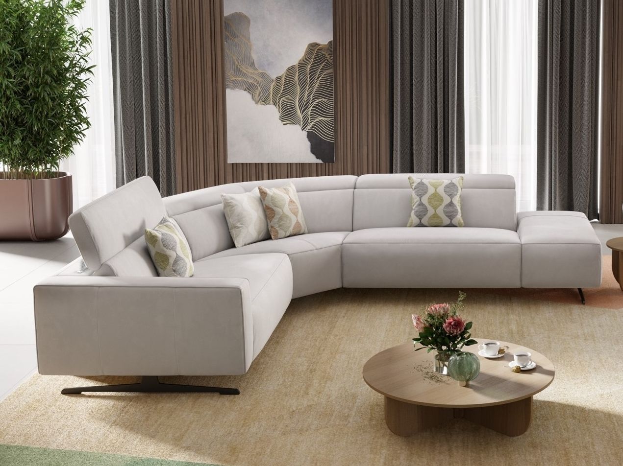 Угловой диван из ткани Sofanella Alesso ARCH-00100604 - Вид №5