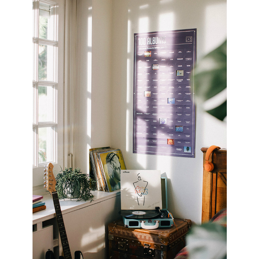 DYPOSTALE Постер «100 альбомов, которые ты должен послушать, прежде чем умереть» Doiy  - Вид №1