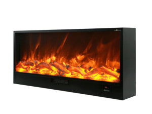 Электрический утопленный камин