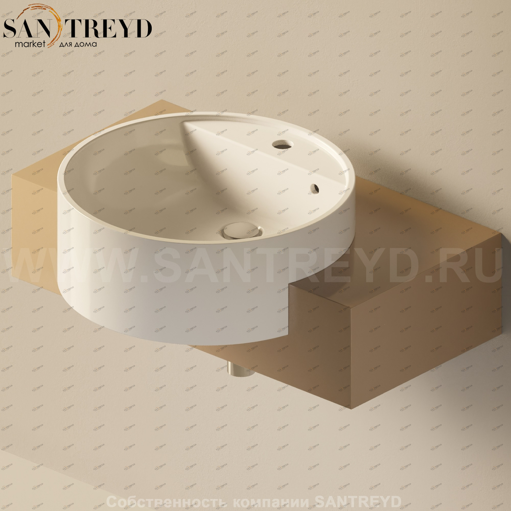 Flaminia FORTY6 Столешница от 80 до 250 см коричневая F65054.7503 Ceramica Flaminia F650547503