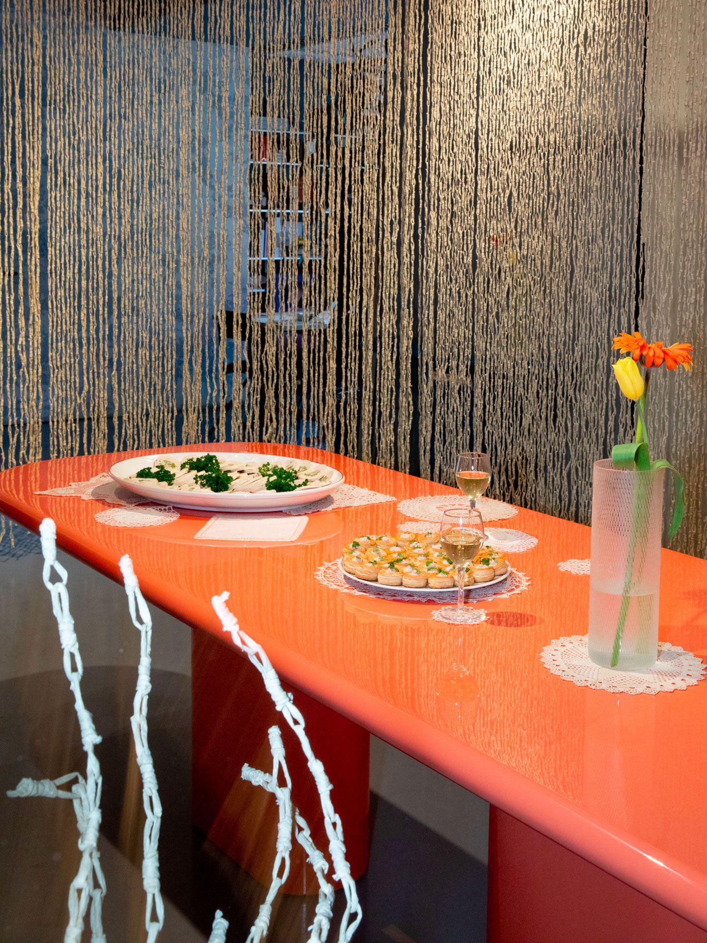 Прямоугольный обеденный стол из МДФ Punto Zero Franca e Allegra ARCH-00088235 - Вид №4