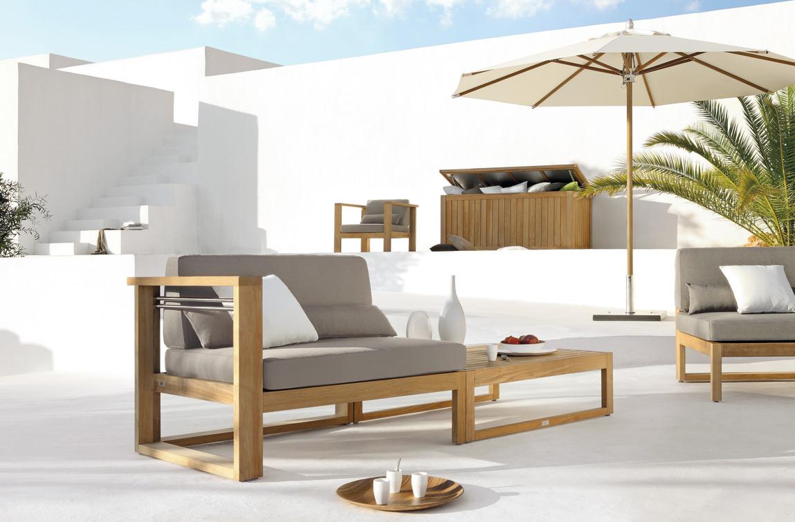 MNST116 Подушка из teakового дерева Manutti Siena - Вид №1