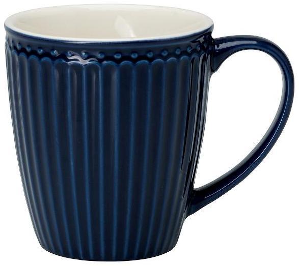 Кружка Alice dark blue 370 мл Greengate STWMUGAALI2206