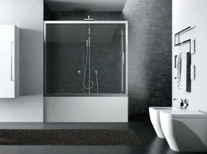 DISENIA Стеклянная перегородка для ванны Quadro