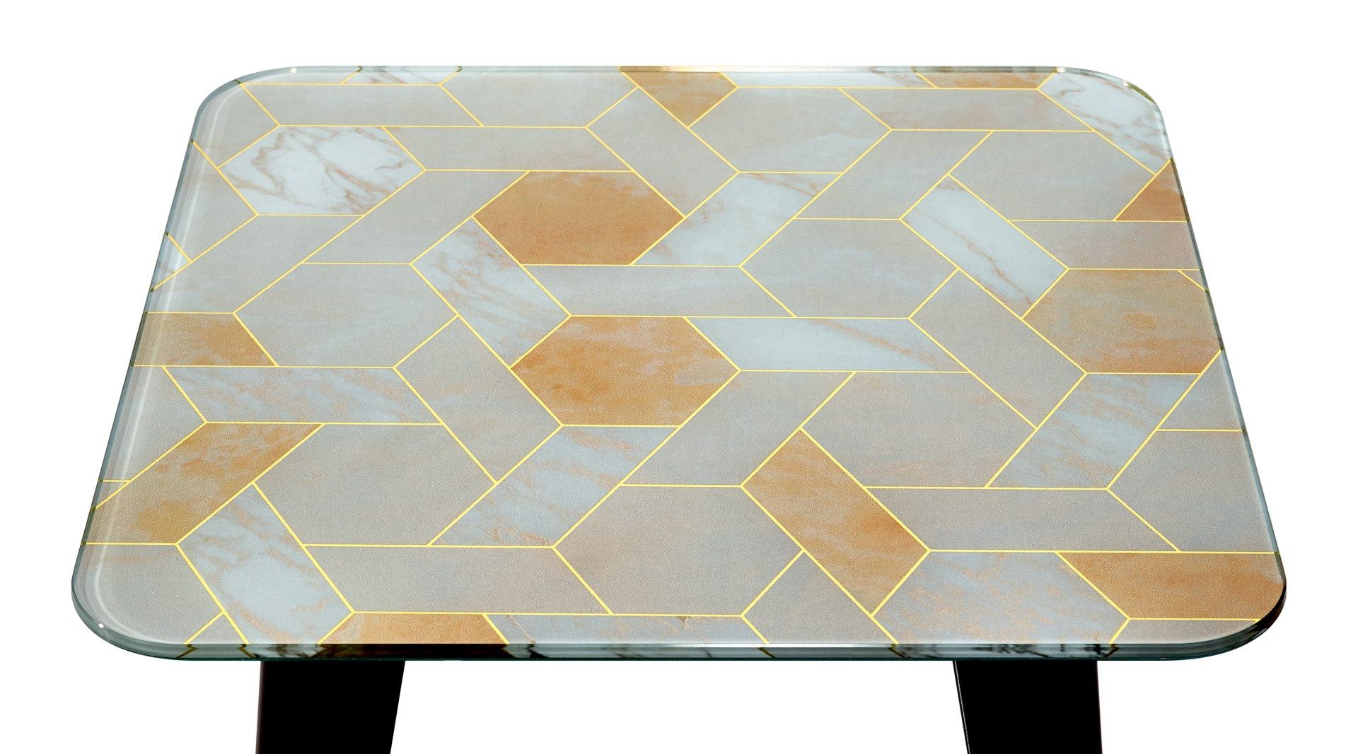 Квадратный стеклянный журнальный столик Sicis OWEN ARCH-00049612 - Вид №4