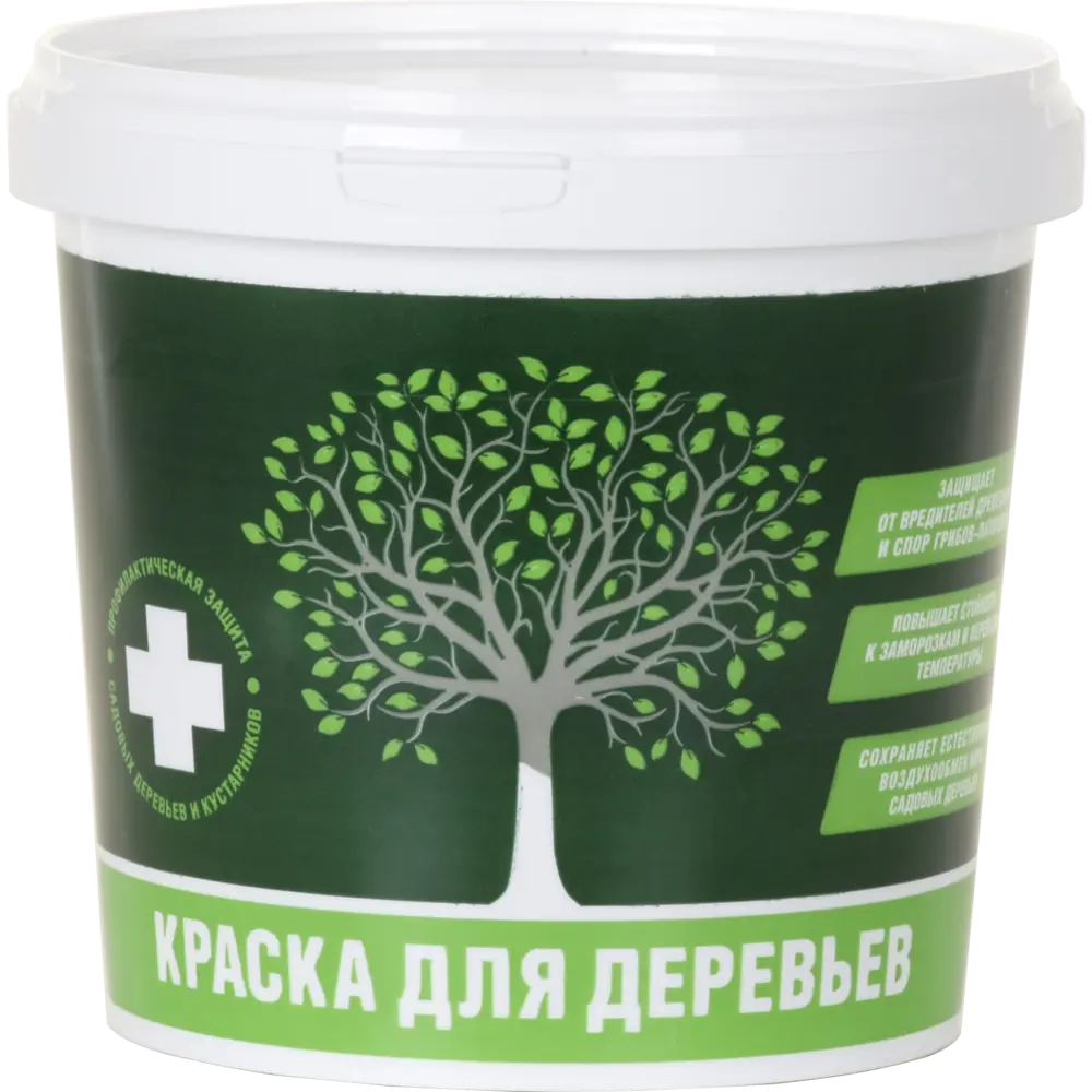 Краска для деревьев акриловая 1.2 кг цвет белый 82565731 STLM-2198217 Santreyd 