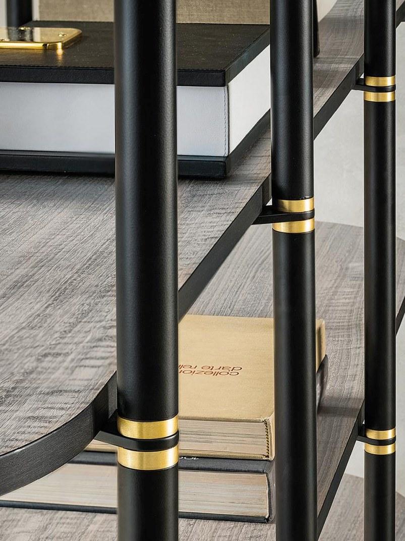 Casamilano Двусторонняя открытая полка из шпонированной древесины sun-id-1452243 - Вид №4