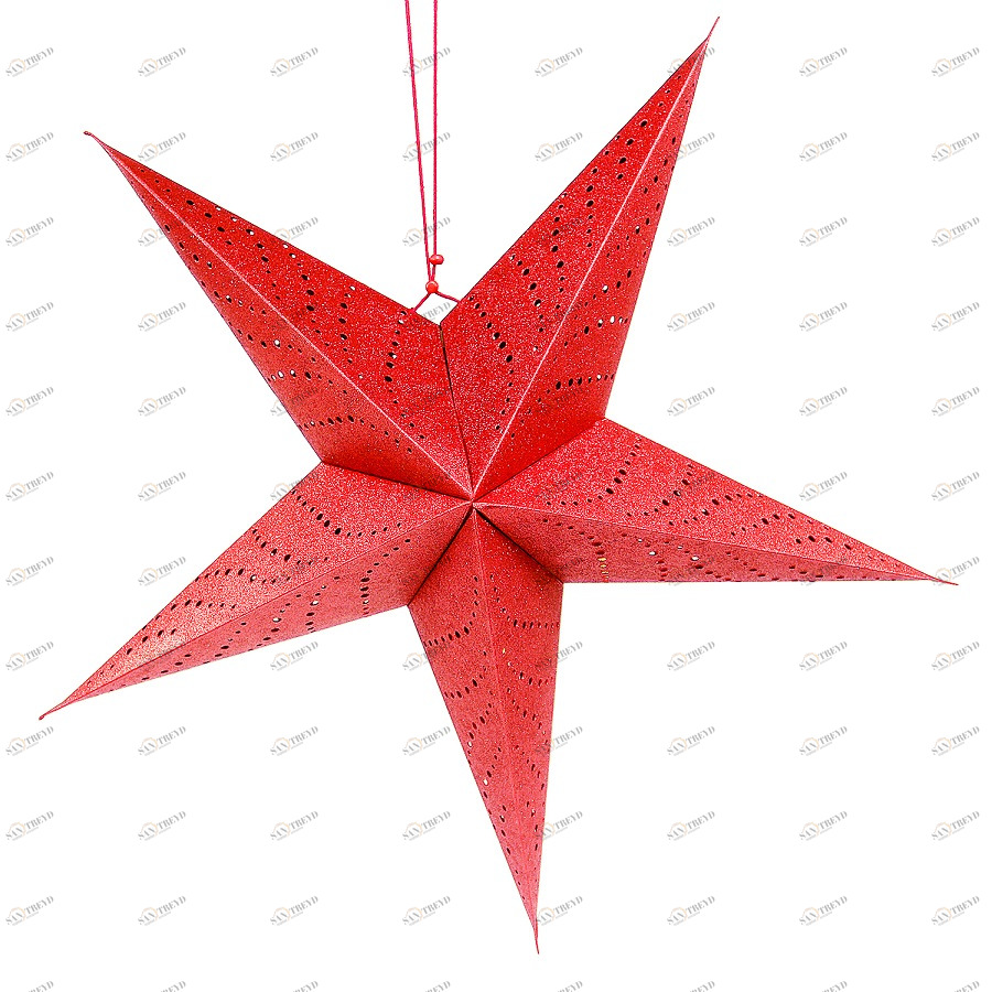 Led-светильник подвесной 60 см "Звезда красная" Star ENJOYME  253057 Красный 