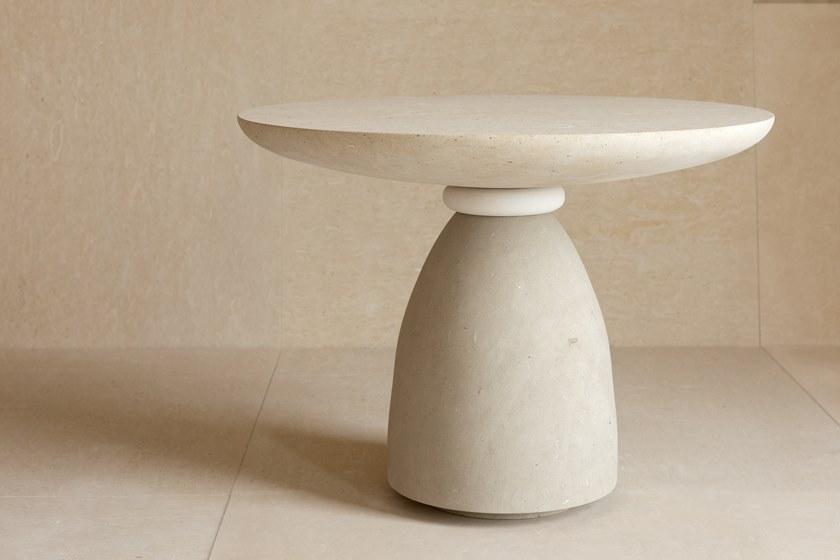 PIMAR Круглый садовый стол из камня Лечче sun-id-1436455 - Вид №1