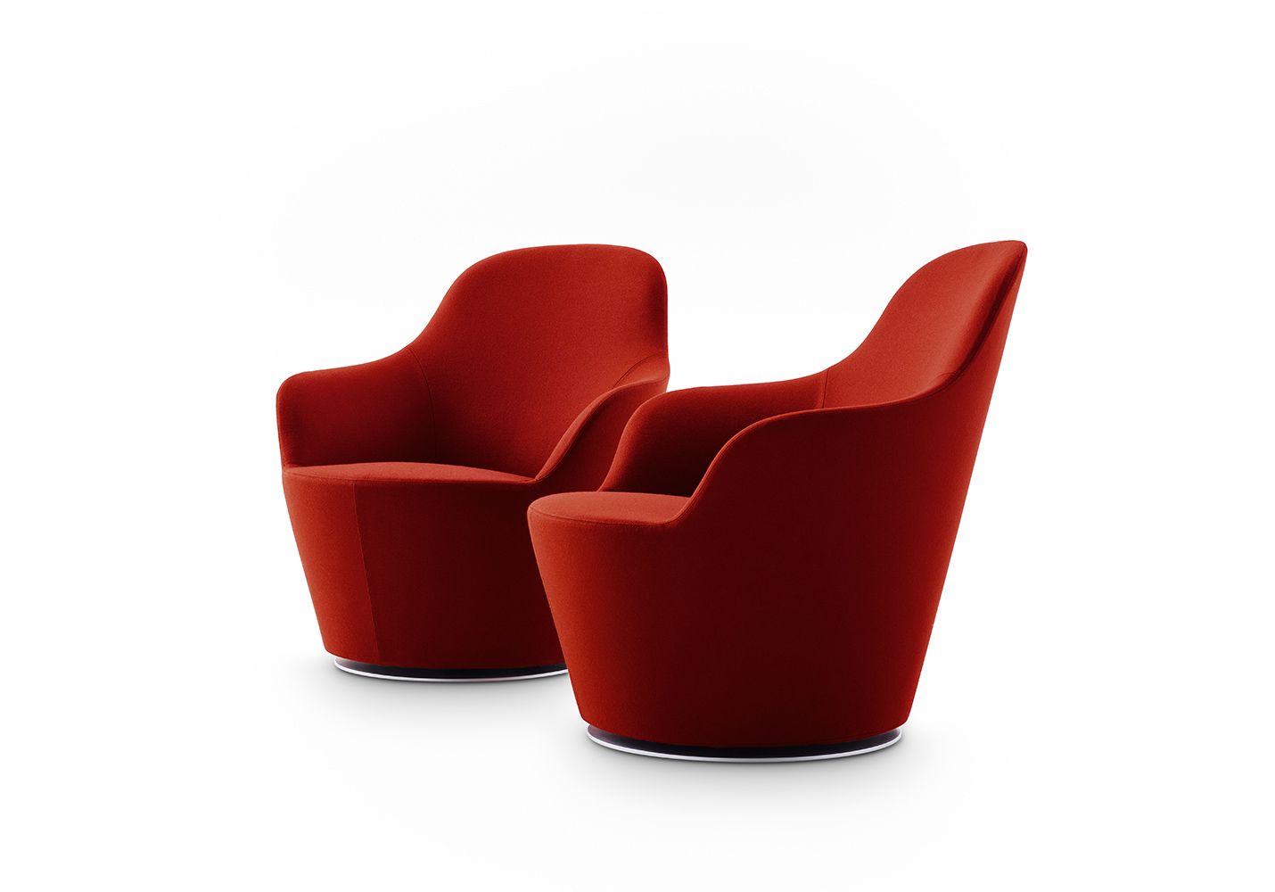 Тканевое кресло с подлокотниками B&B Italia Harbor ARCH-00097226 - Вид №2