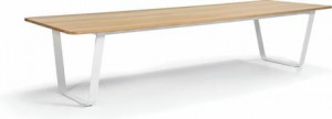 MNST388 Обеденный стол pwi white f8 340см x 113,5см Manutti Air