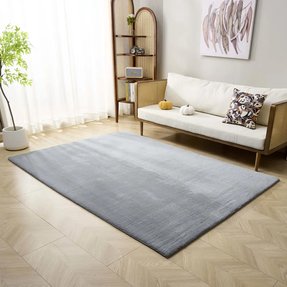 Ковер Cashmere 160x230 см полиэстер XMR-11 цвет серый 89389018 STLM-2048929 Santreyd 